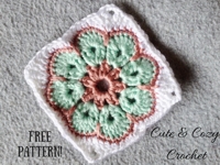 Cute and Cozy Crochet African Flower Granny Square